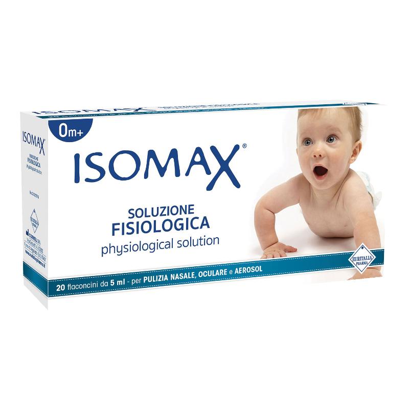 ISOMAX SOLUZIONE FISIOLOGICA NASALE 20X5ML